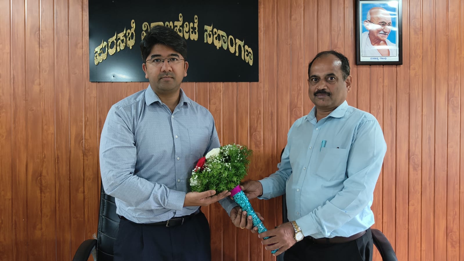 ವಿರಾಜಪೇಟೆ ಪುರಸಭೆಗೆ ನೂತನ ಆಡಳಿತಾಧಿಕಾರಿಯಾಗಿ ನಿತಿನ್ ಚಕ್ಕಿ ಅಧಿಕಾರ ಸ್ವೀಕಾರ.